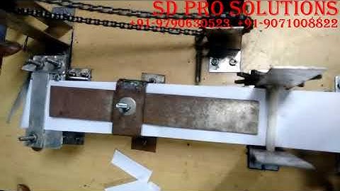 Top 10 Mechanical Projects |Automatic paper cutting machine using geneva mechanism