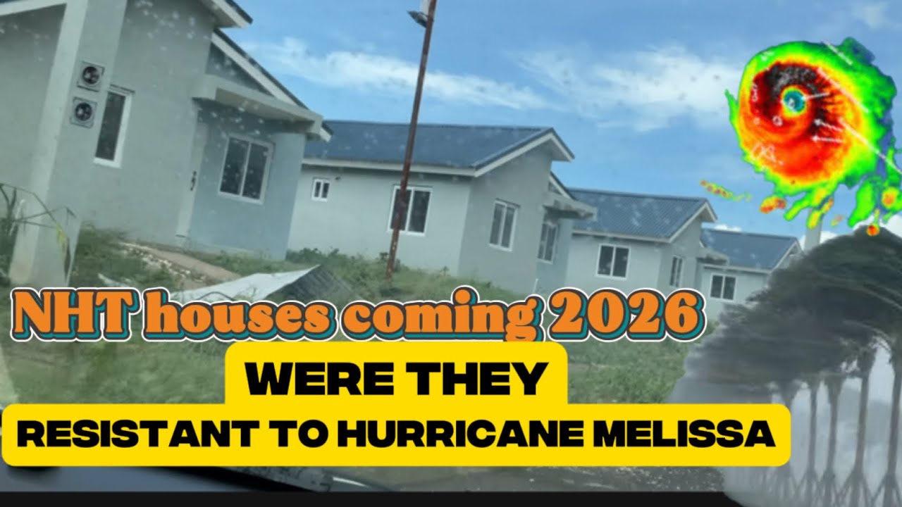Is this New NHT Scheme houses for sale in Jamaica 2026 resistant  to Hurricane Melissa | Vengogetta