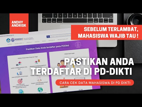 CARA CEK DATA MAHASISWA DI PDDIKTI 2022