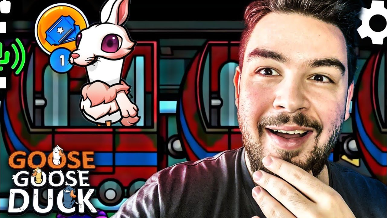 TAVŞAN TRENE BİNDİ ! | Goose Goose Duck