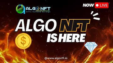 🚀ALGO NFT is Here!🌟NFT History in the Making |Changing the NFT Game in 2025💎Official Launch Overview