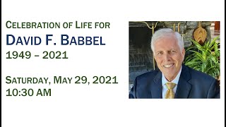 David Babbel Memorial Service