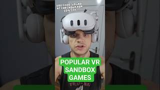 5 VR Sandbox Games That Deserve More Hype