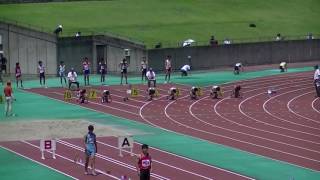 20160626中部陸協記録会男子100ｍ36組