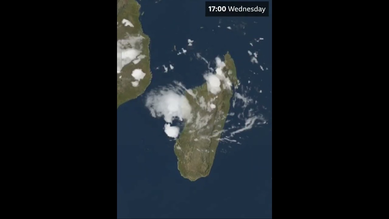 Movement of Clouds of TROPICAL CYCLONE GEZANI during last 17 Hrs on 12th Feb @2.00am GMT- bbc.com