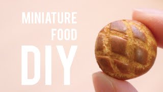 Miniature Food ＊Ekmek＊【Maison Kayser】メゾンカイザーで売ってるエクメックを作ってみる！【miniature】Fake Food