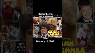 Remembering Frank Bonner, born February 28, 1942 and passed away June 16, 2021. Remembering Frank Bonner, born February 28, 1942 and passed away June 16, 2021.