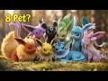 I Simulated 8 Pokémon Pet In Real Life l All Eeveelutions Appear...