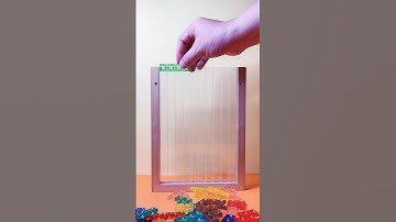 Relaxing ASMR Tetris | Bright Orange Colorful Blocks and Soothing Sounds