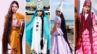 Казахстанские Рапунцель: Девушки с самыми длинными волосами!