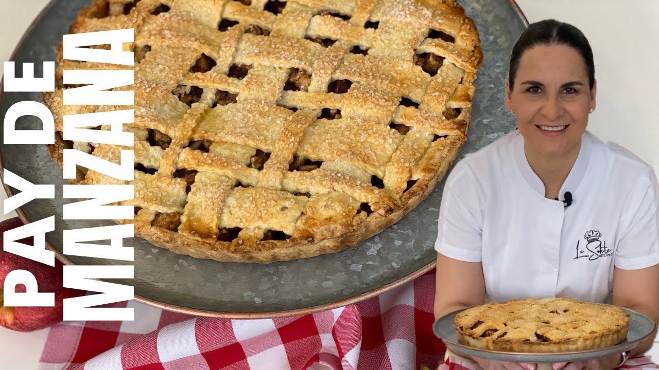 PAY DE MANZANA / APPLE PIE  Crujiente por arriba y por abajo, PERFECTO!!!