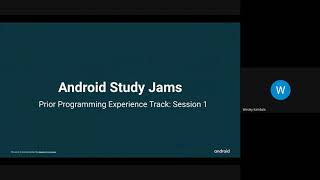 Android Study Jams: Prior to Programming - Session 1