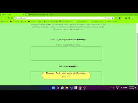 Employee Review System using NodeJs,MongoDB,Express ||Coding Ninjas Project|CodingNinjas Skill test