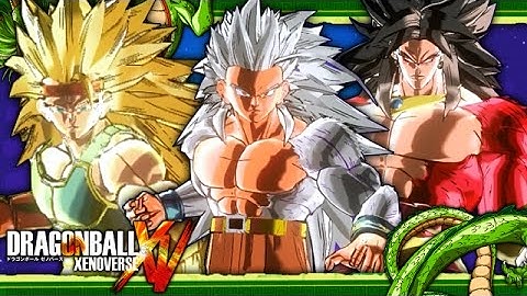 [PC] DRAGON BALL Xenoverse: SSJ3 Bardock, LSSJ4 Broly & SSJ5 Gohan Mods Showcase #03