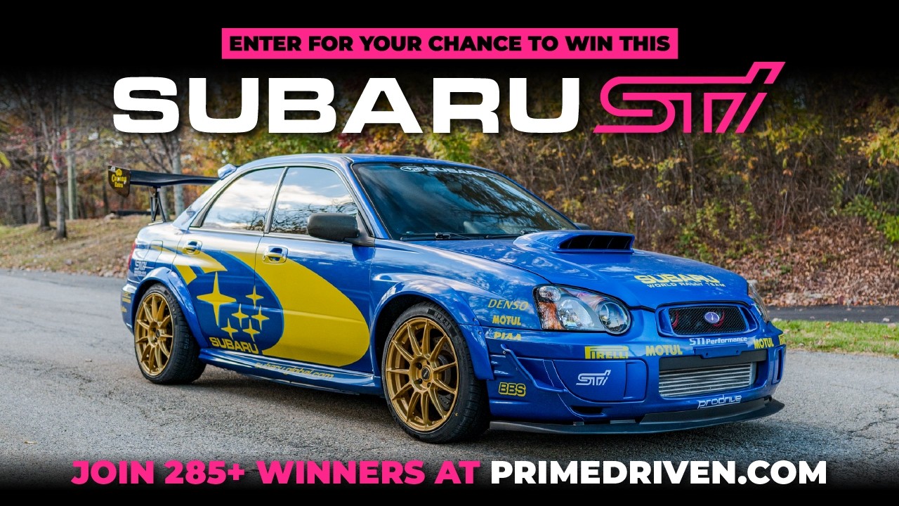 WIN: 2005 Subaru WRX STI with just 62k miles wearing an aggressive