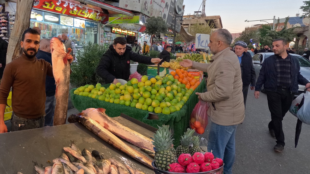 Kurdistan's Largest and Busiest Bazaar | Exploring Sulaymaniyah's Bustling Markets