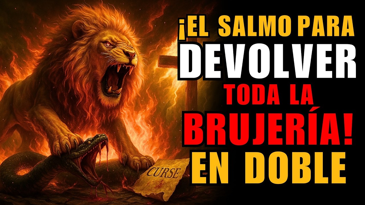 🔴 EL SALMO QUE HACE QUE EL ENEMIGO TRAGUE SU PROPIO VENENO Y DEVUELVE TODA LA BRUJERÍA!
