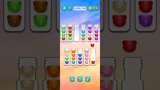 Ball sort puzzle level 124 walk through  solution IOS/android