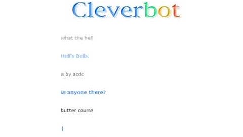 CLEVERBOT IS GAY!