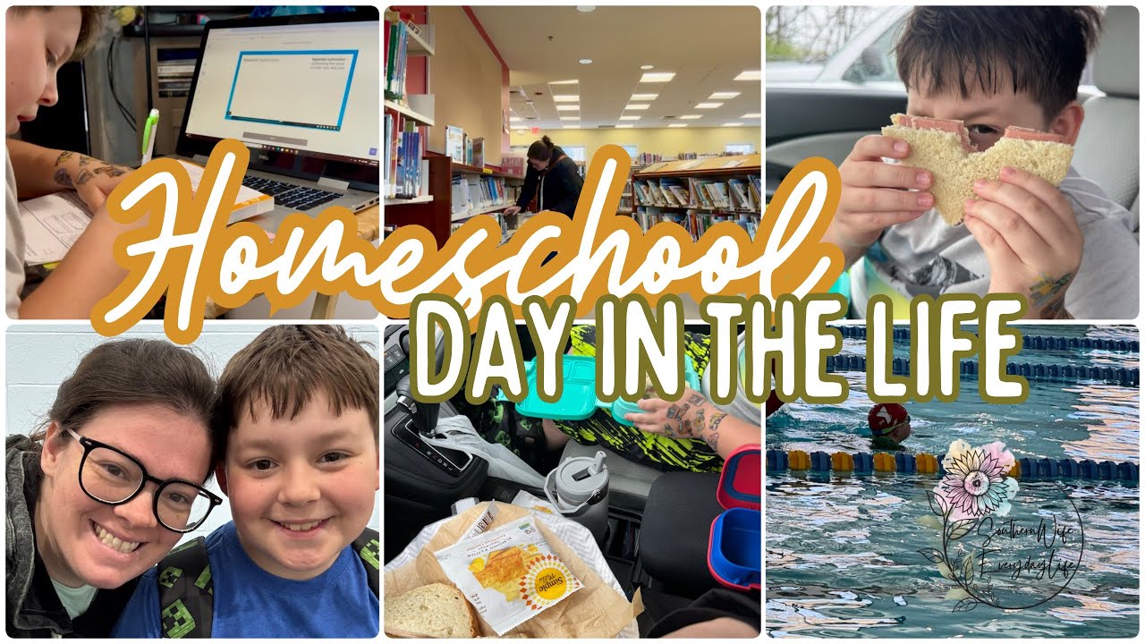 Day In The Life Of A Homeschool Kid - YouTube