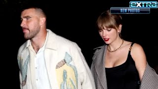 Taylor Swift & Travis Kelce Were KISSING Inside ‘SNL’ After-Party