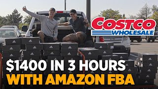 $1400 in 3 HOURS with Amazon FBA Retail Arbitrage (COSTCO HAUL)