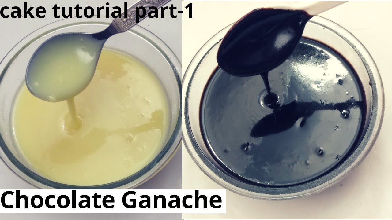 चॉकलेट गनाश बनाने की सबसे नई रेसिपीChocolate Ganache Cake Tutorial Part1|Dark/White Chocolat Ganache | NishaMadhurima Recipes