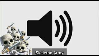 Skeleton Army (Clash Royale) - Sound Effect
