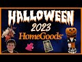 Homegoods halloween 2023 new decor shopping walkthrough code orange shop with me