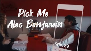 Alec Benjamin - Pick Me [Official video with lyrics]
