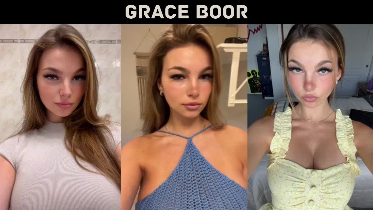 Hottest TikTok Girls Compilation 🔥Grace Boor🍑 YouTube