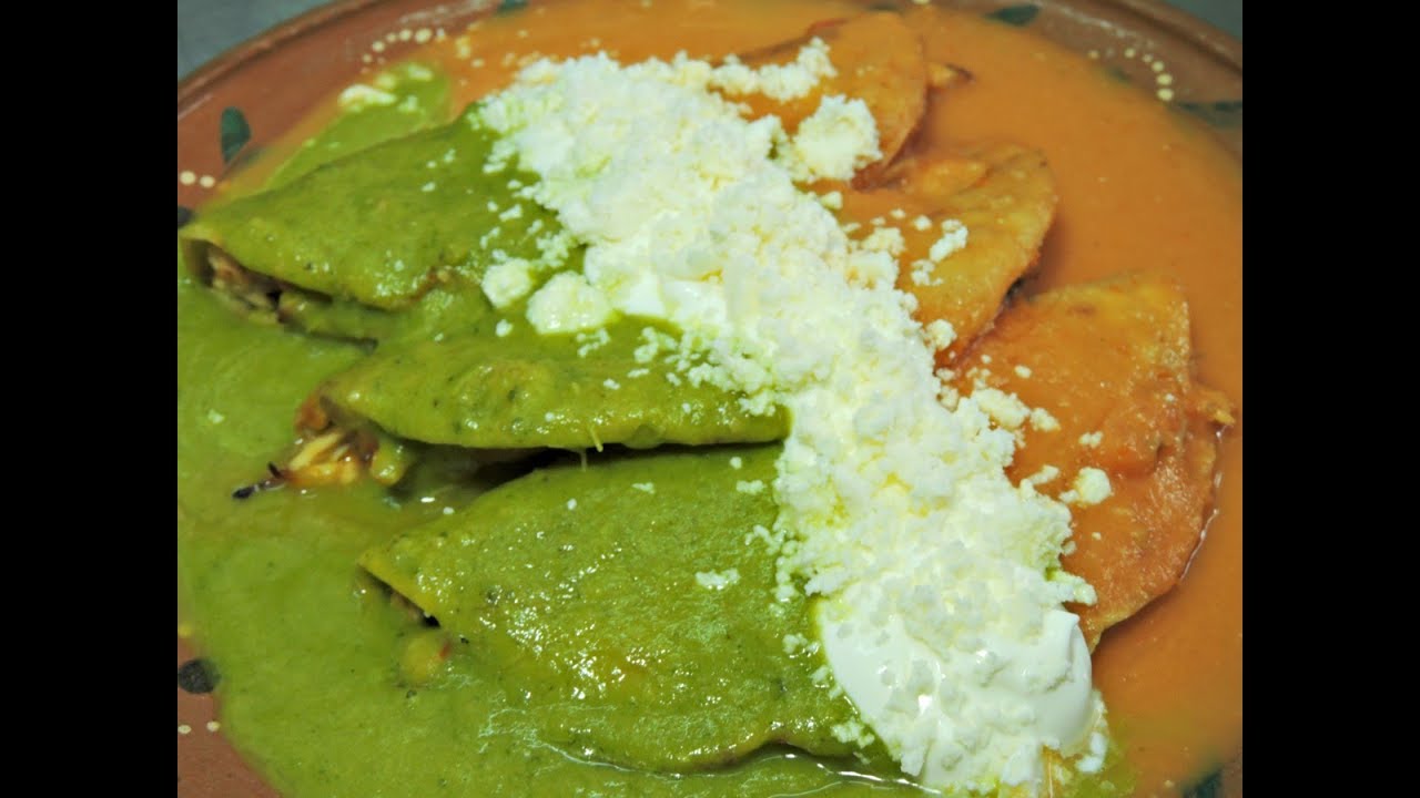 Tacos con salsa bandera o tricolor. RecetasdeLuzMa YouTube