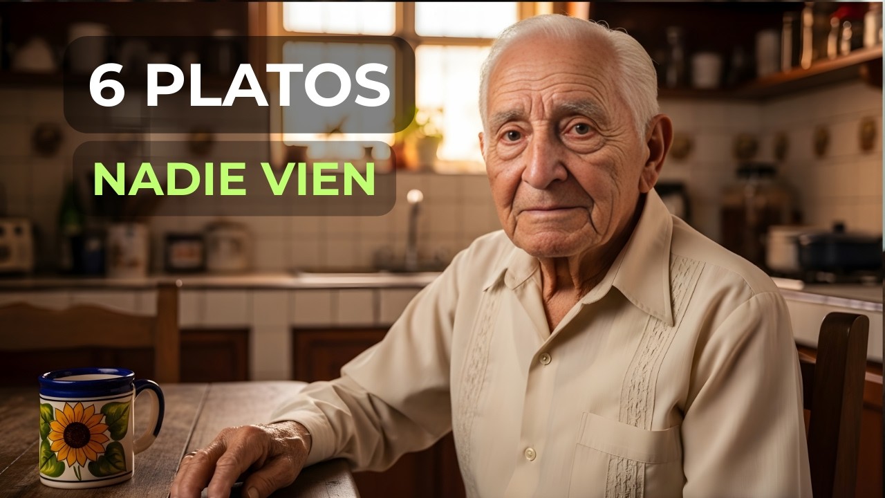 Tengo 91 años y cada mañana pongo 6 platos en la mesa aunque desayuno solo