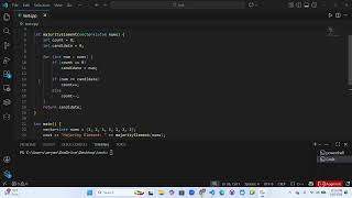 Majority Element Boyer Moore Voting Algorithm