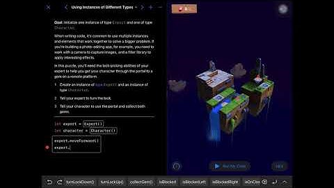 Using Instances of Different Types on Swift Playgrounds