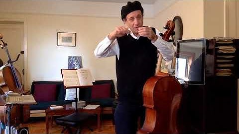 Tuning the cello - Wrestling with the pegs!