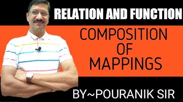Compositions Of Mappings|| Relations And Functions || Class 12