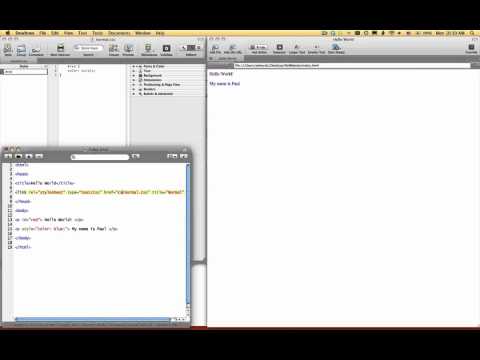 HTML & CSS Tutorial: Basic Formatting (Part 1)