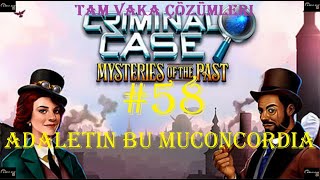 Criminal Case-Mysteries of the Past-Adaletin Bu mu Concordia-Capitol Peak-Case #58 [TAM ÇÖZÜM] screenshot 5