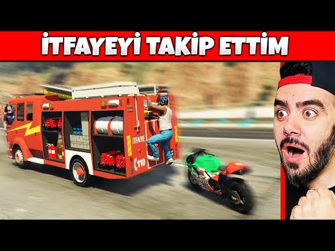 TÜRK ITFAYEYI TAKIP ETTIGIMI GÖRÜNCE BAKIN NE YAPTI - GTA 5 MODS