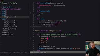 binary and bit fiddling, xor, Array#median - Advent of Code 2021 - Day 3 in ruby