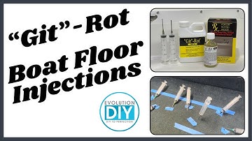 How to Repair a Rotted Boat Floor with Git-Rot Epoxy
