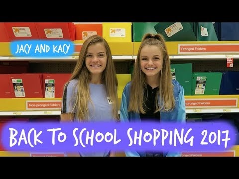 Back to School ~ Supply Shopping 2017 ~ Jacy and Kacy