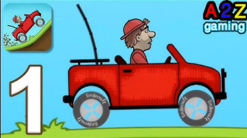 Hill Climb Racing - Gameplay Walkthrough Part 1 - All Cars/Maps || Car Racing || GAME