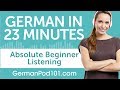 23 Minutes of German Listening Comprehension for Absolute Beginner