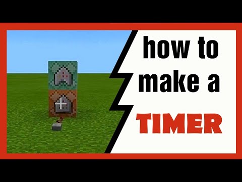 How to make a 1 Minute Timer in minecraft | ( Windows 10 / PS4 / Xbox / PE )