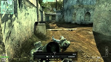 MW3 mission double kill with Sniper Rifle MSR and C4