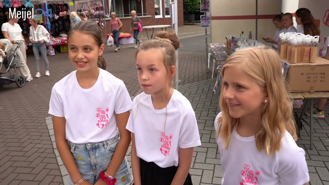 Deze Meijelse meiden zetten zich in voor twee bijzondere goede doelen