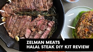 ZELMAN MEATS REVIEW | HALAL STEAK DIY KIT