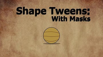 Animate CC Tutorial: Shape Tweens Masks